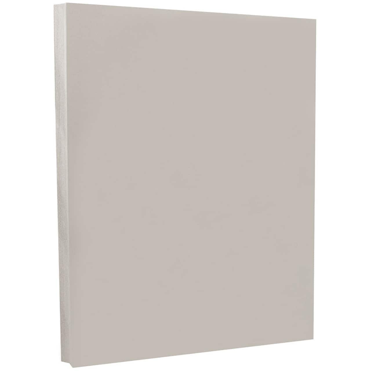 JAM Paper 8.5'' x 11'' 67lb. Vellum Bristol Cardstock, 50 Sheets